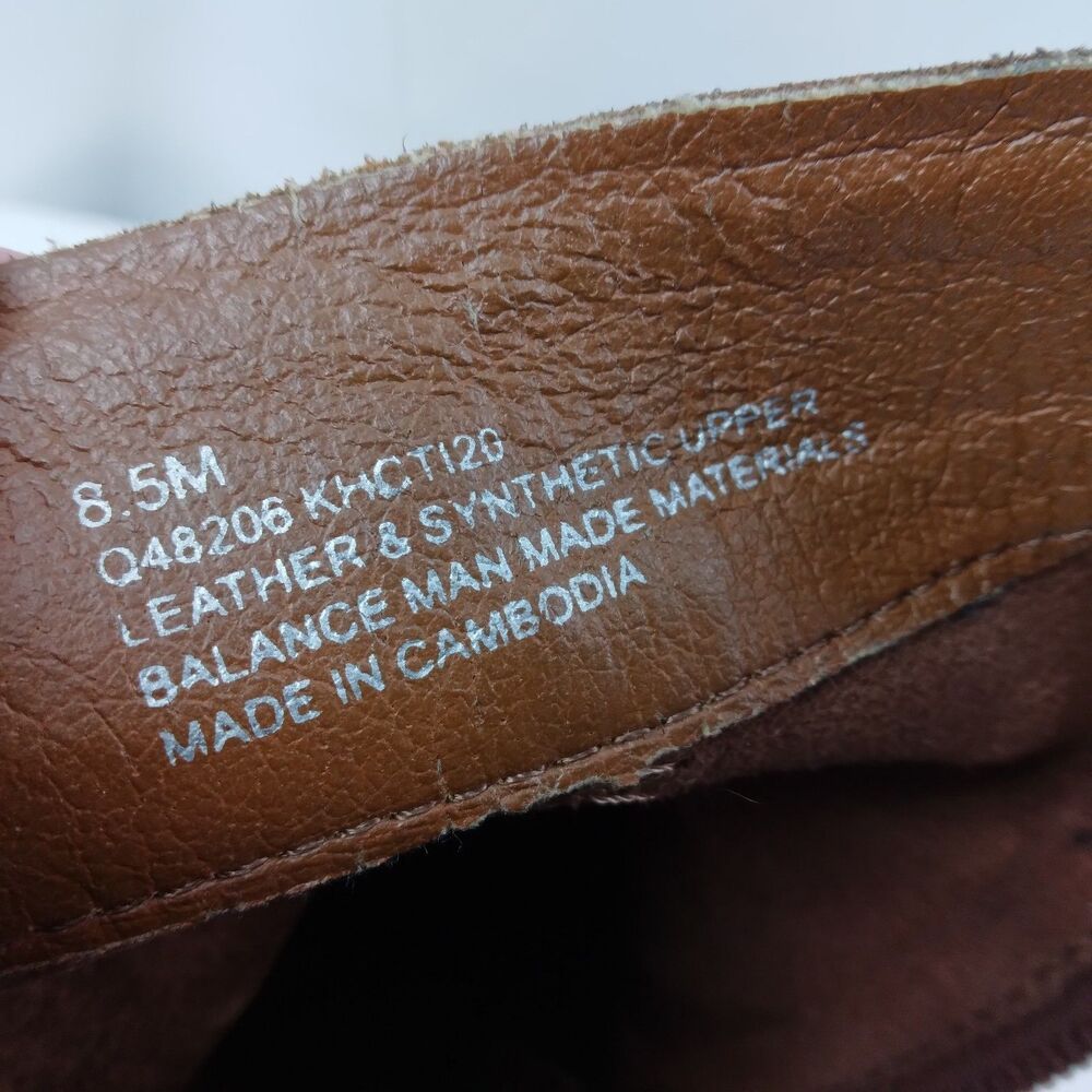 Korks By Kork Ease Belaya Boots Casual Ankle Bootie Brown Leather Women's 8.5 M - Picture 13 of 16